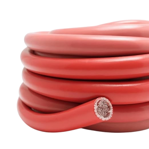 25 Sq.mm Red FR Flexible Copper Cable 3 Meter – Premium Single Core PVC Insulated Power Wire with Superior Conductivity Best Price Online