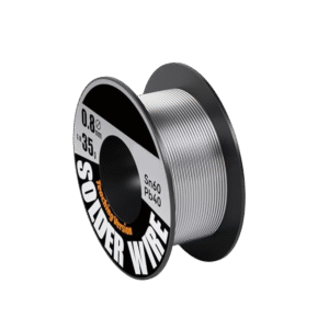 0.8mm Tin Lead Solder Wire 35g – 60/40 Rosin Core Soldering Wire with Smooth Flow Strong Joints & Excellent Conductivity Buy Now Optimal 60/40 Composition: Balanced mix of 60% tin and 40% lead ensures strong, reliable solder joints with excellent electrical and thermal conductivity Built-in Rosin Core Flux (2.0%): Enhances solder flow, reduces oxidation, and improves bonding for clean and durable connections without extra flux Low Melting Point (185°C – 190°C): Allows quick melting and smooth application, minimizing heat damage to sensitive electronic components
