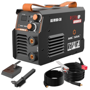 iBELL AS M180-30 180A MMA Inverter Welding Machine – Advanced Hot Start VRD Safety & ARC Force Control for Smooth and Reliable Welding
