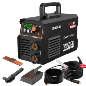 iBELL AS M220-32 220A Industrial Welding Machine – 2-in-1 MMA/TIG Lift Welder IP21S Protection 100% Duty Cycle & Heavy-Duty Reliability