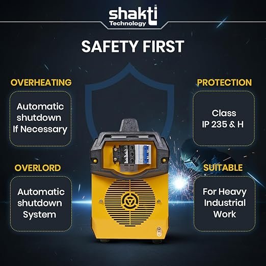 BMB Shakti Technology QN-5.0T Industrial ARC-400 Inverter Welder – Heavy-Duty Continuous Welding Machine Built for Toughest Job Site Conditions