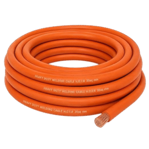 HOFR 35 Sq.mm Heavy-Duty Welding Cable 10 Meter Roll – Durable Copper Welding Lead Built for Continuous Industrial Welding Operations Premium Performance