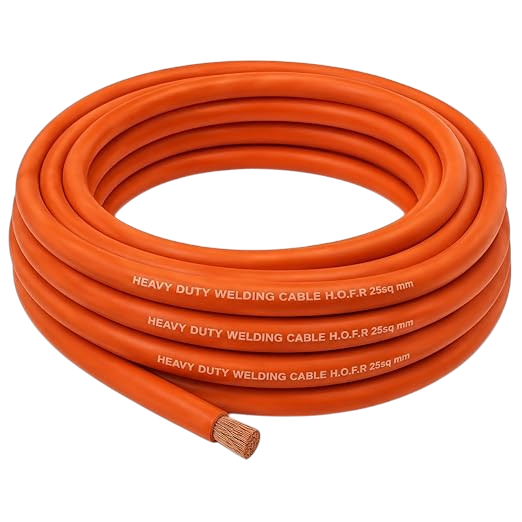 50sqmm Welding Copper Cable Color Orange For Welding Machine ISI