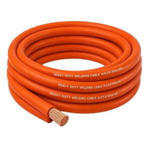 HOFR 50 Sq.mm Flexible Copper Welding Cable 10 Meter Roll – Heavy-Duty Heat Oil & Flame Resistant Welding Lead for Professional Applications Best Price Online