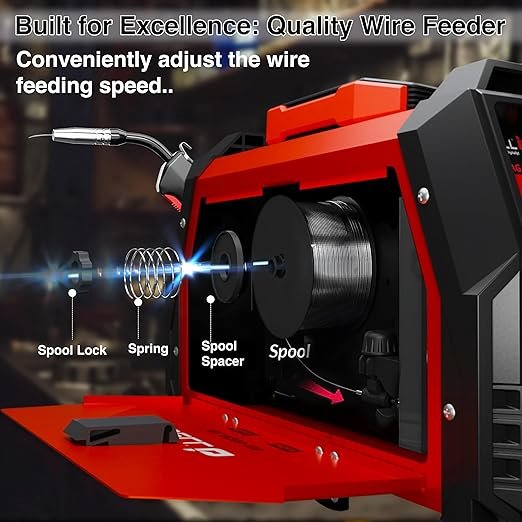 iBELL IBL M220-76D Professional ARC Welding Machine – 220A IGBT Inverter Welder with Adjustable Welding Controls & Enhanced Safety Features Get Best Deal